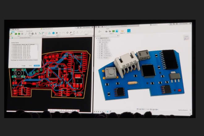 I will design electronic circuits using eagle