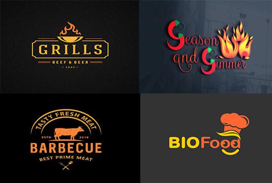 I will design fast food, coffee shop and restaurant logo