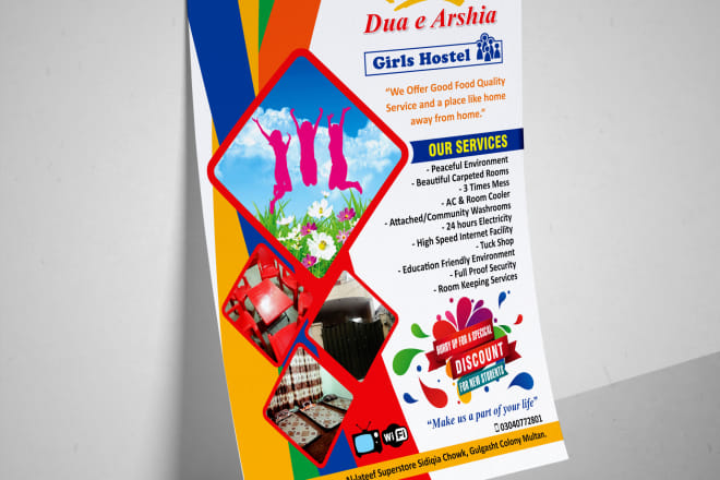 I will design flyers, brochures, creative flyer design services