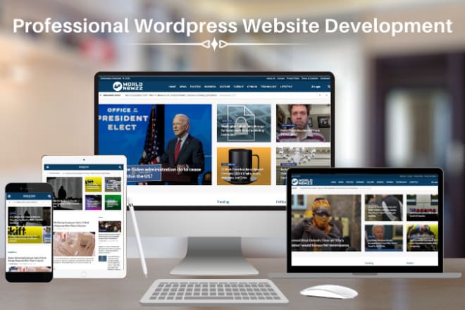 I will design fully automated news and blog website on wordpress