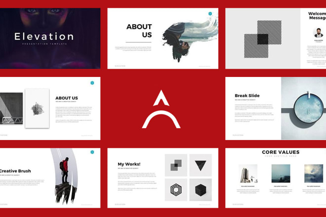 I will design power point template and ppt presentation