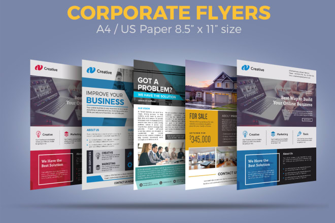 I will design premium one pager executive summary