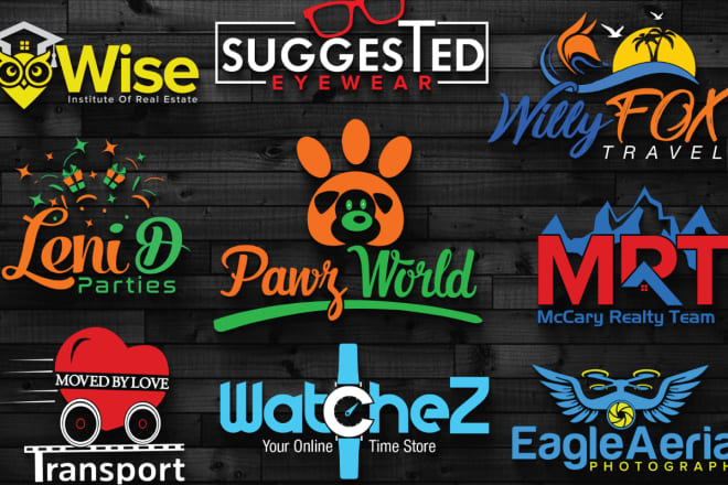 I will design professional logo with copyrights