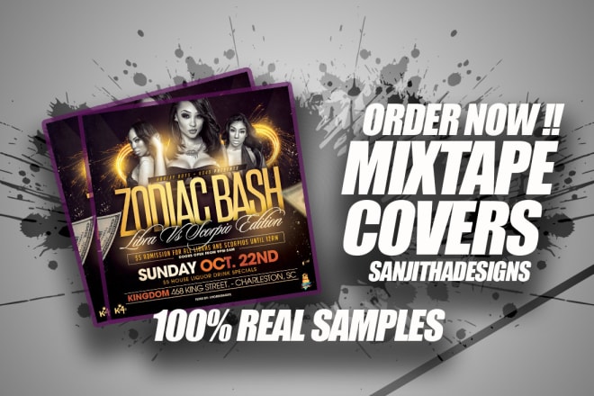 I will design professional mixtape covers or cd album cover