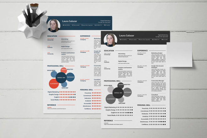 I will design, rewrite and translate your resume or CV