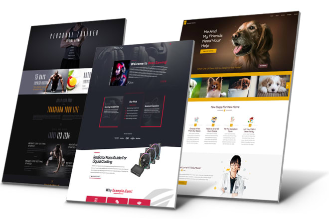 I will design stunning wordpress website using elementor pro page builders
