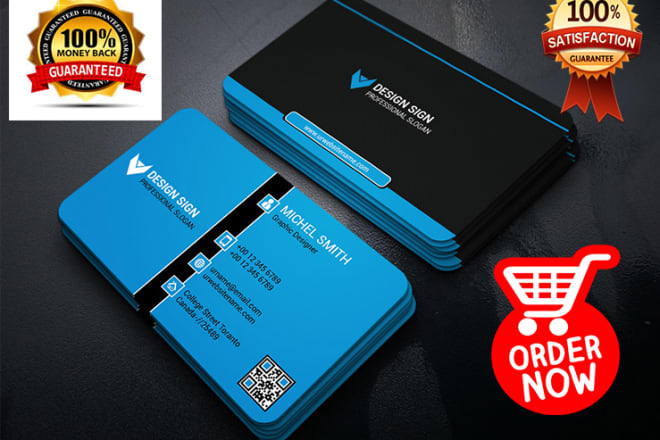 I will design stylish business card