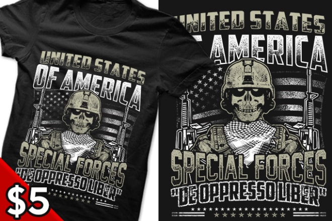 I will design trendy t shirt for teespring
