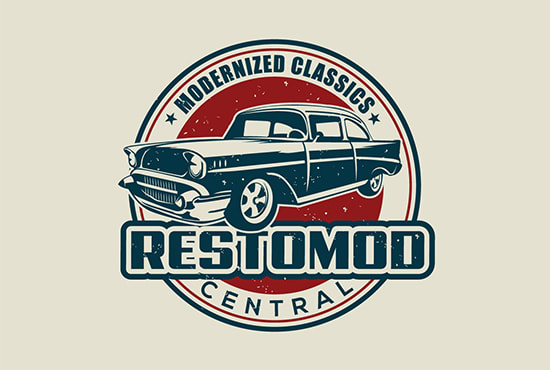 I will design unique automotive logo bonus free editable file