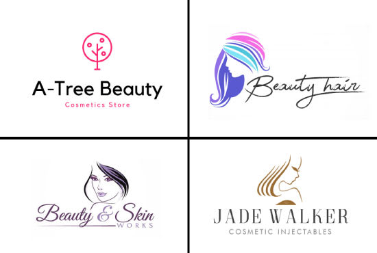 I will design unique cosmetics and hair salon logo