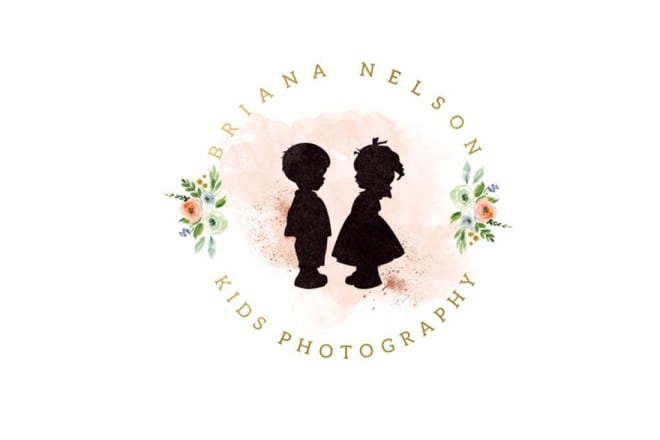 I will design vintage baby fashion logo