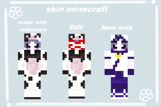 I will desing or edit your custom quality minecraft skin