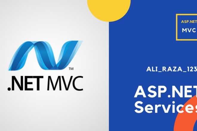 I will develop asp dot net mvc or core web application