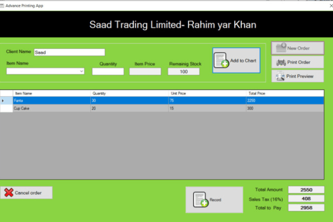 I will develop c sharp gui projects together with database