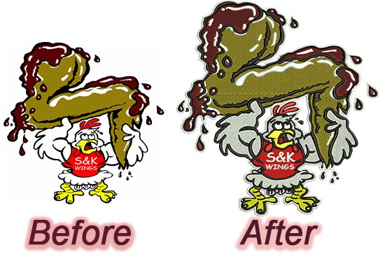 I will digitize logo any embroidery design in dst,pes,emb in 1 hour