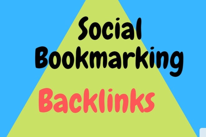 I will do 90 dofollow social bookmarking submission service