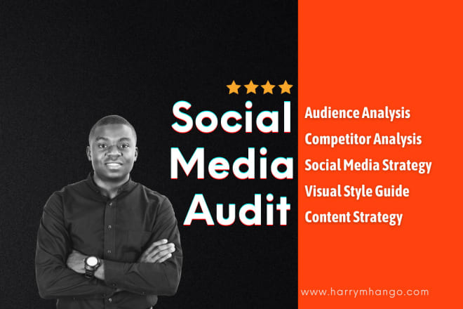 I will do a social media audit