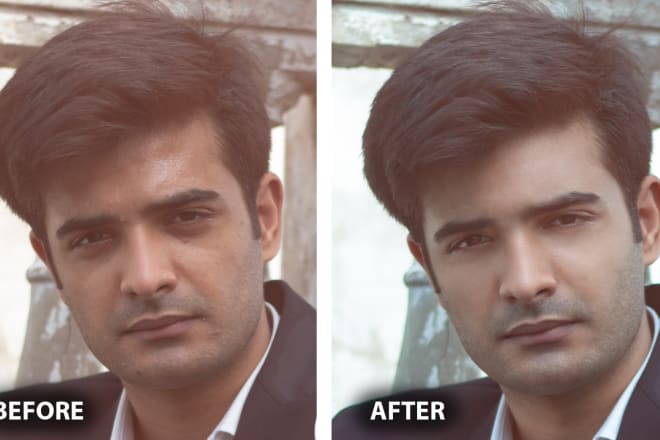 I will do advanced portrait photo retouching and photoshop editing