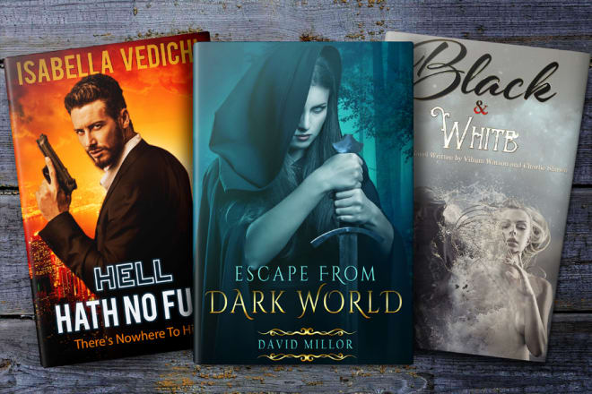 I will do all kind of professional and creative book cover design