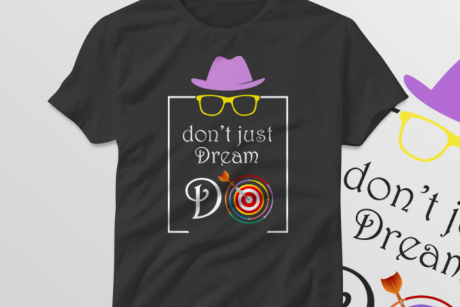 I will do awesome typography and teespring tshirt design for you