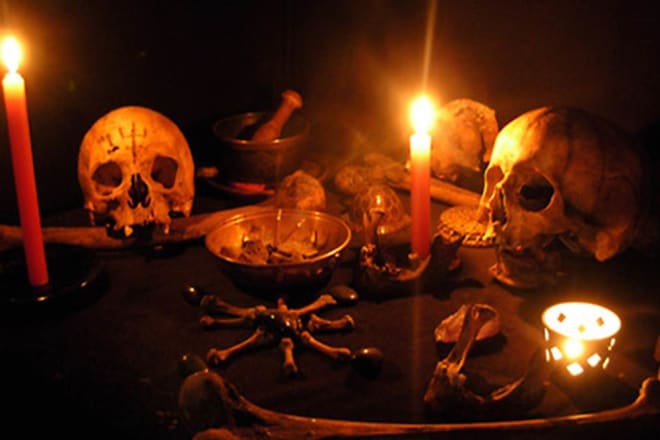 I will do black magic to cast out evil spirit