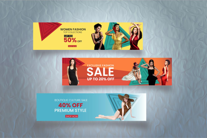 I will do creative etsy shop banner or cover design