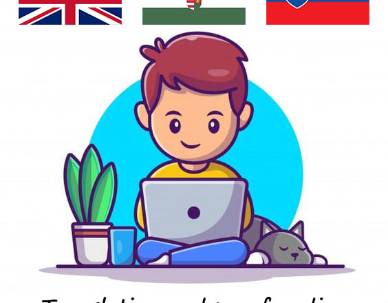 I will do english, hungarian, and slovak translation, proofreading