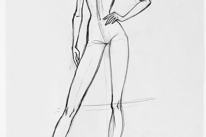 I will do fashion woman templates
