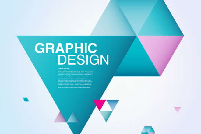 I will do graphic design for web