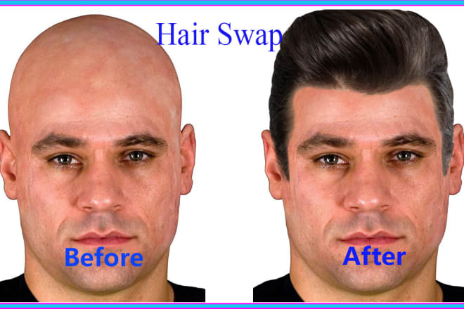 I will do head or face and hair swap in photoshop perfectly