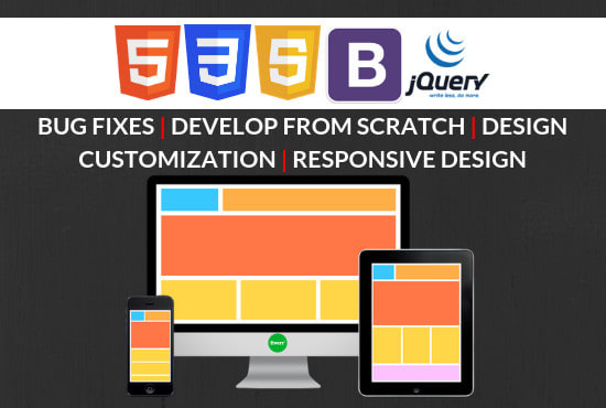 I will do html css javascript web programming projects