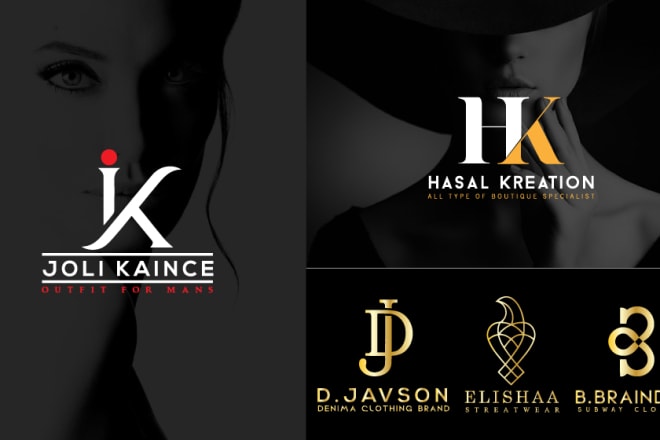I will do modern fashion logo with copyrights in 24 hours