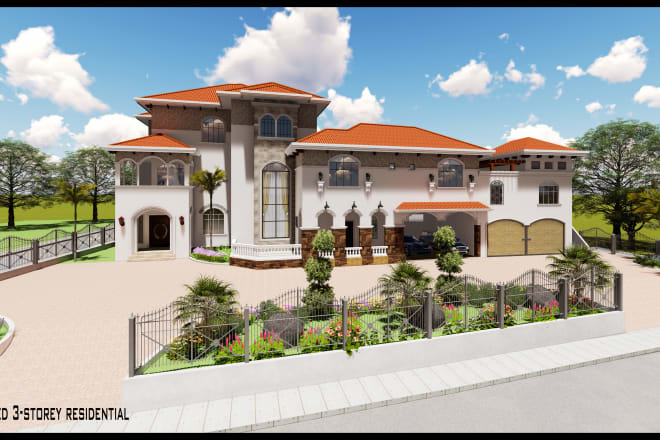 I will do photorealistic high quality 3d rendering