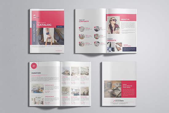 I will do pro product catalog, flyer, restaurant, food, menu design