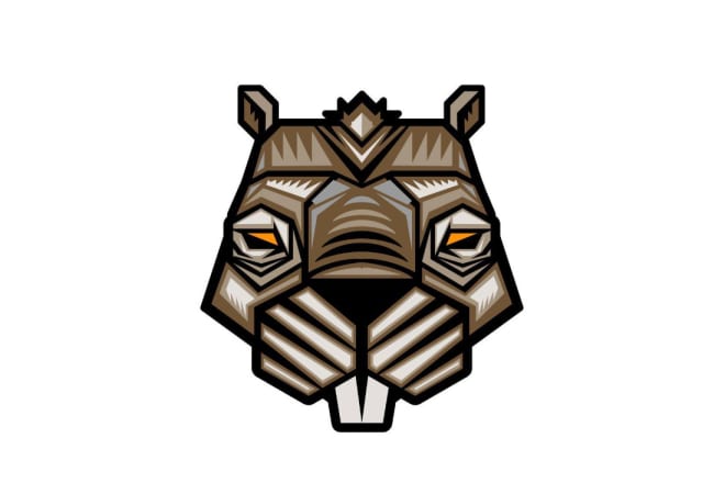 I will do vectorial geometric animals portraits
