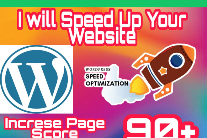 I will do word press speed optimization website speed perfect speed