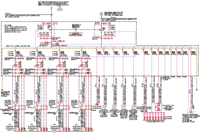 I will do your electrical panel drawing