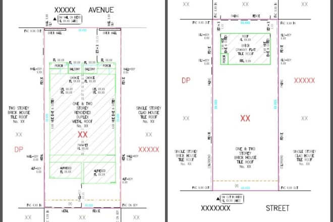 I will do your identification land survey drawing