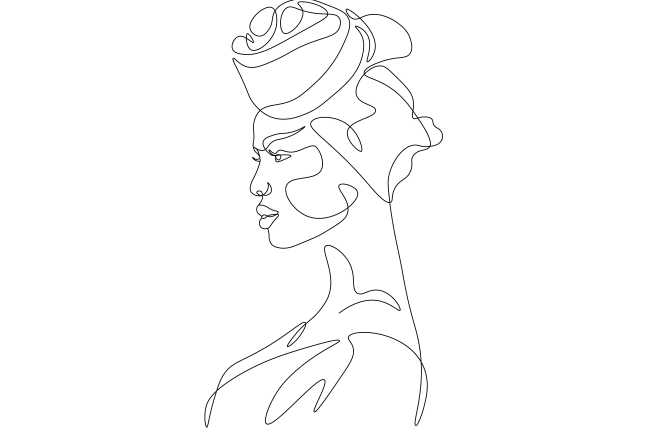 I will draw custom illustration with one line art in 24hrs