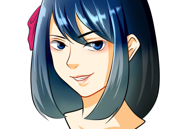 I will draw cute anime style commission