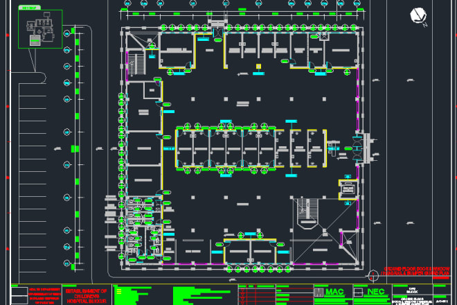 I will draw electrical drawing in auto cad