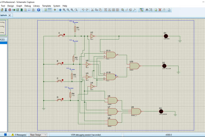 I will draw electronic schematics and pcbs