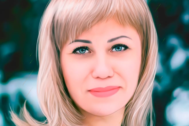 I will draw realistic portraits or make art retouching