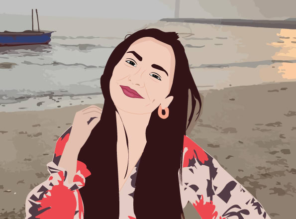 I will draw you vector portrait illustrations or profile pictures