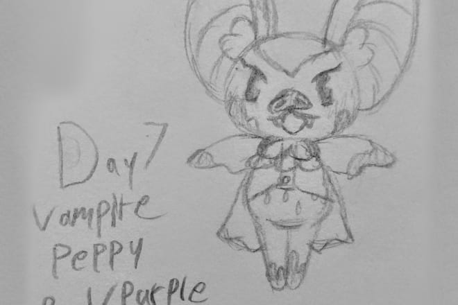 I will draw your animal crossing characters