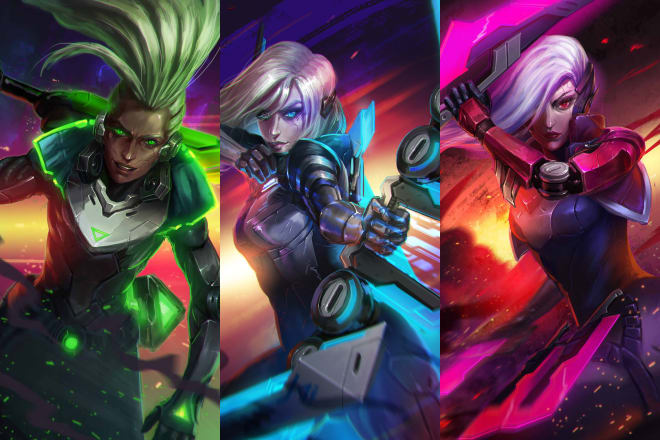 I will draw your character to digital painting