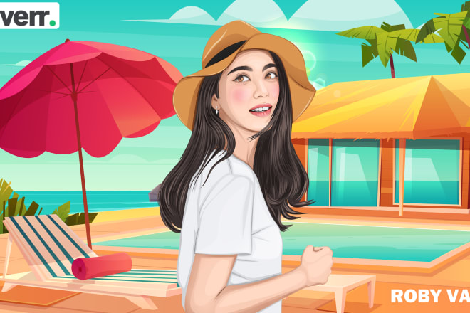 I will draw your photo to into amazing cartoon art in 24 hours