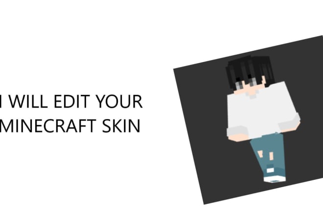 I will edit your minecraft skin