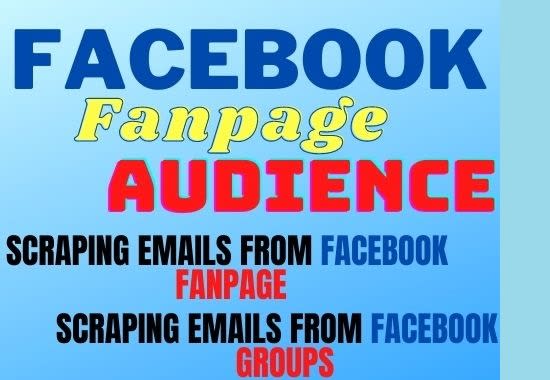 I will export your competitor audience from groups or pages