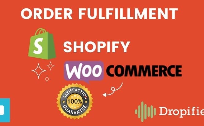 I will fulfill shopify and woocommerce order using oberlo